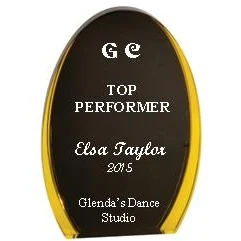 7" Luminary Oval Acrylic Award 1