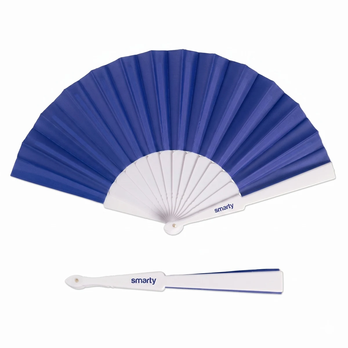 Plastic Handle Folding Hand Fan 1