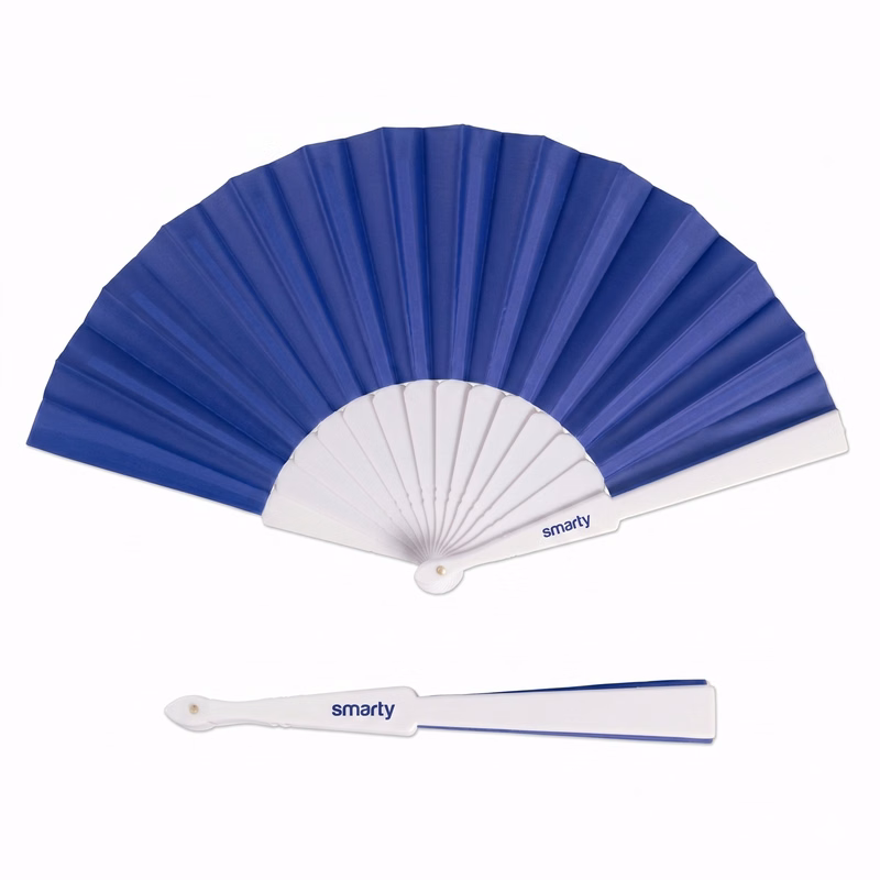 Plastic Handle Folding Hand Fan