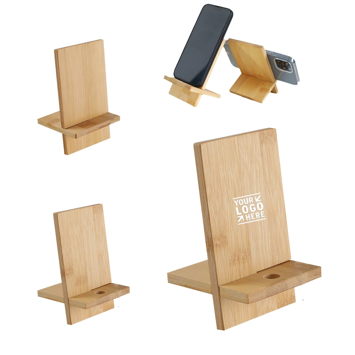 Bamboo Cellphone Holder 1
