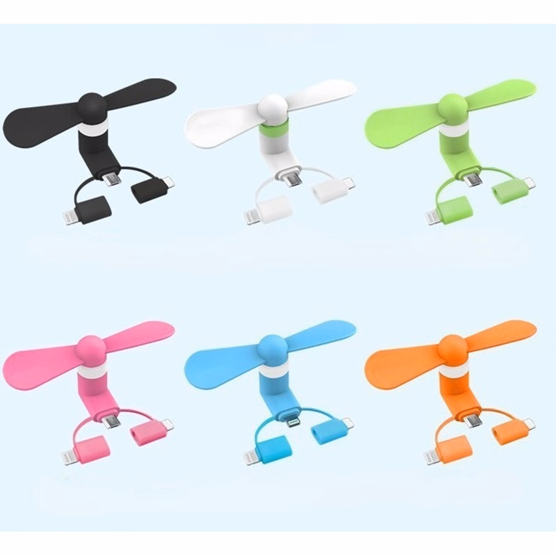 3 in 1 Mini Phone Fans