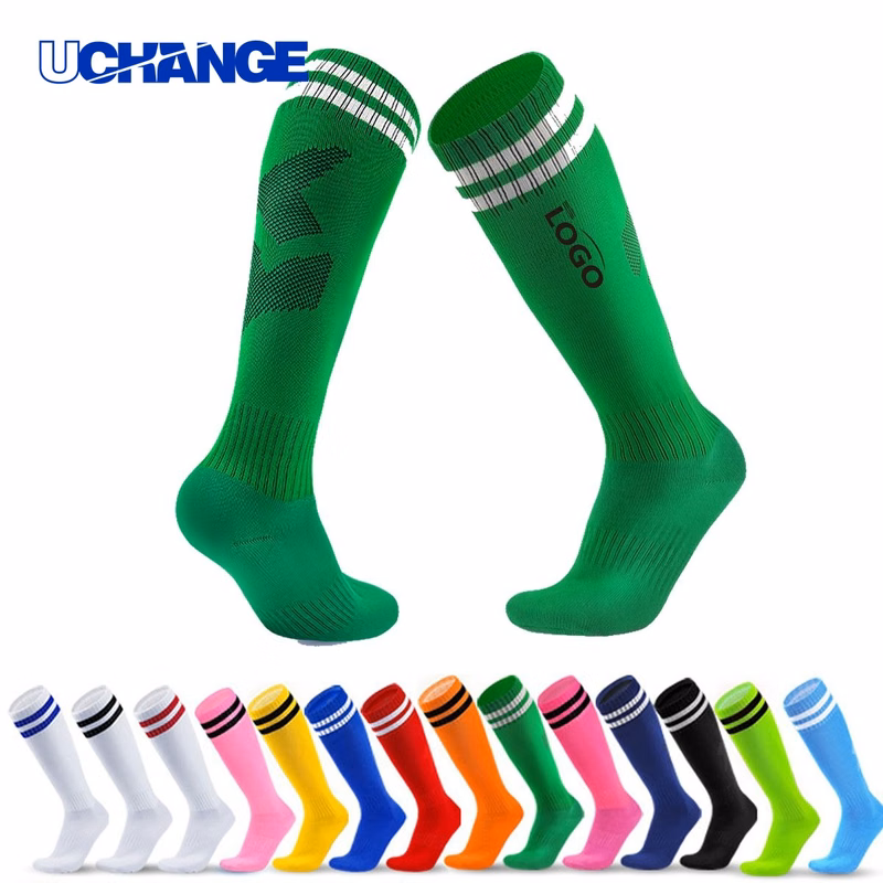 Striped Knee High Soccer Socks