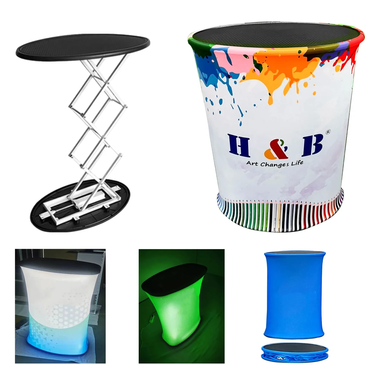 Display Table Podium 1