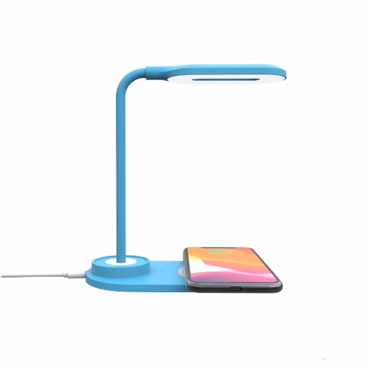 10W USB Charging Desk Lamp With Wireless Charger