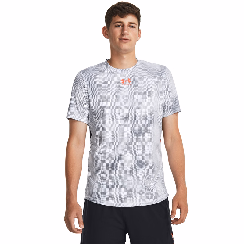 UA Challenger Pro Printed Men's Training Short Sleeve