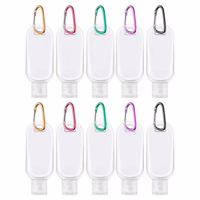 Hand Sanitizer Travel Bottles with Keychain