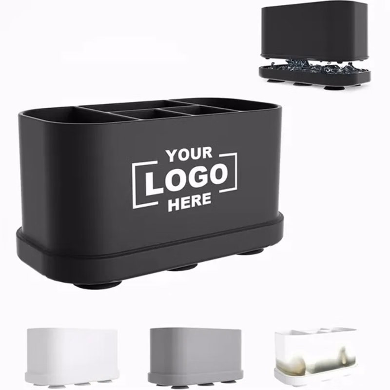 Silicone Toiletry Storage Box Pen Holder