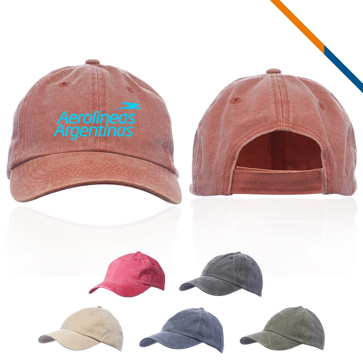 Roba Wash Cotton Caps 1