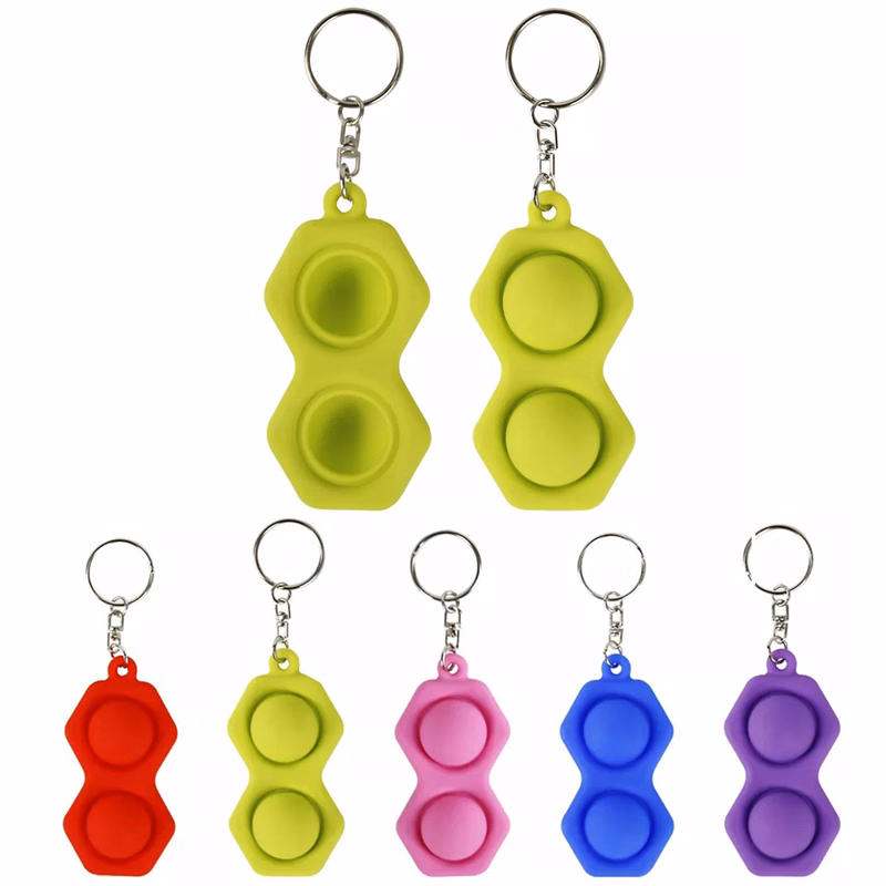 Custom Silicone Keychain With Logo