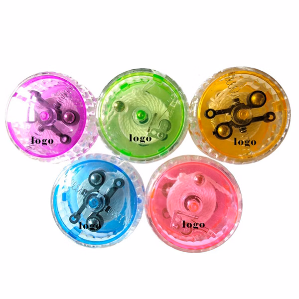 Plastic Clear LED Glow Yo-Yo