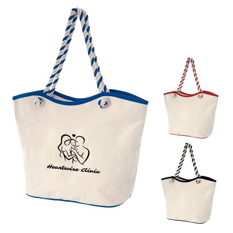 Maui 8 Oz. Laminated Cotton Tote Bag 1