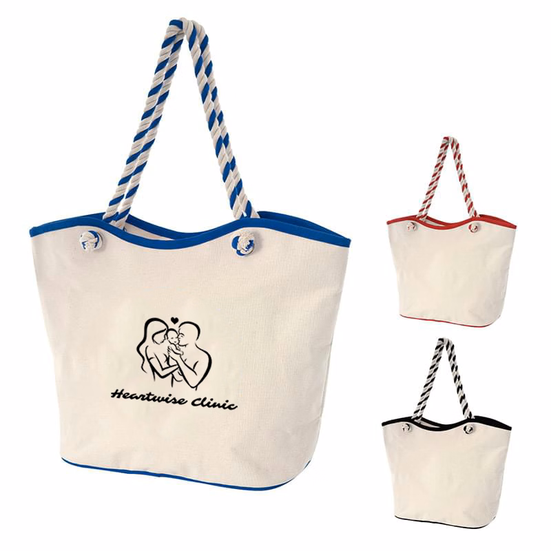 Maui 8 Oz. Laminated Cotton Tote Bag