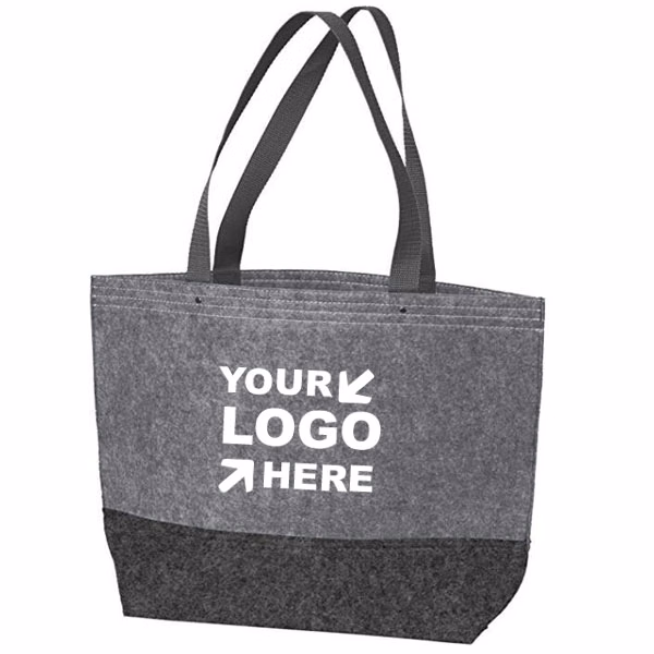 Large Felt Shopping Tote Bags