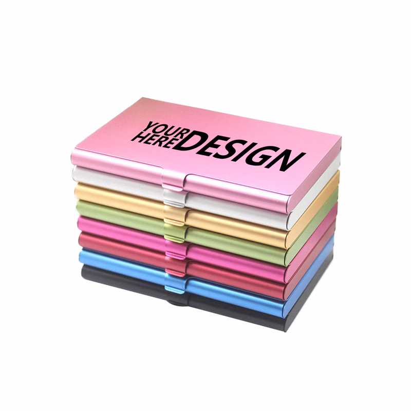 Customizable Aluminum Card Case