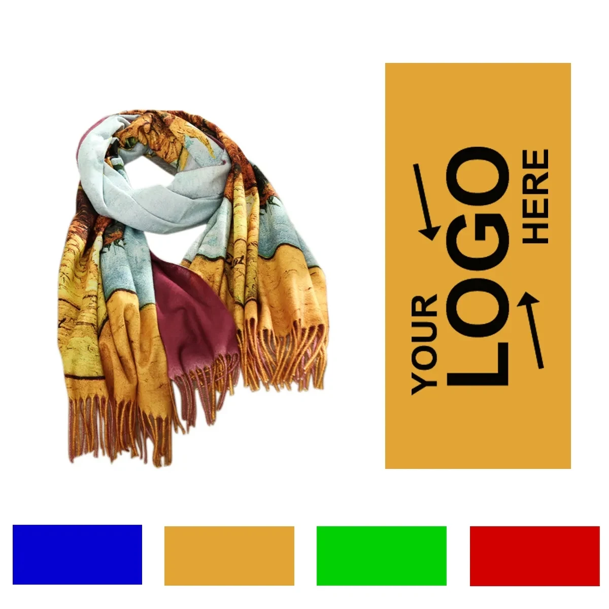 Fashion Large Winter Scarf 1