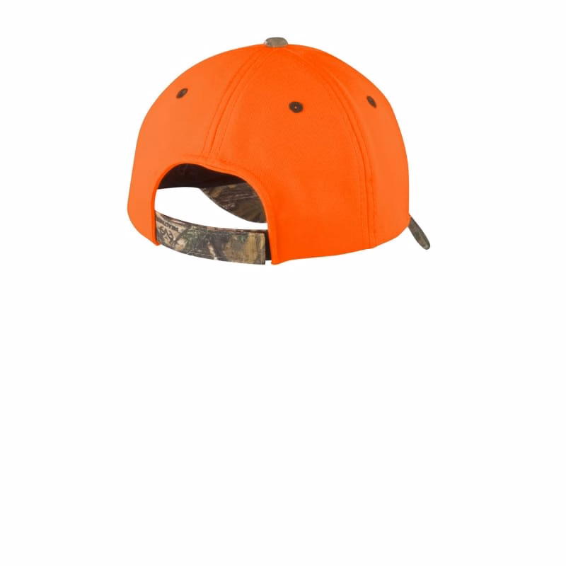 Port Authority Enhanced Visibility Cap With Camo Brim.