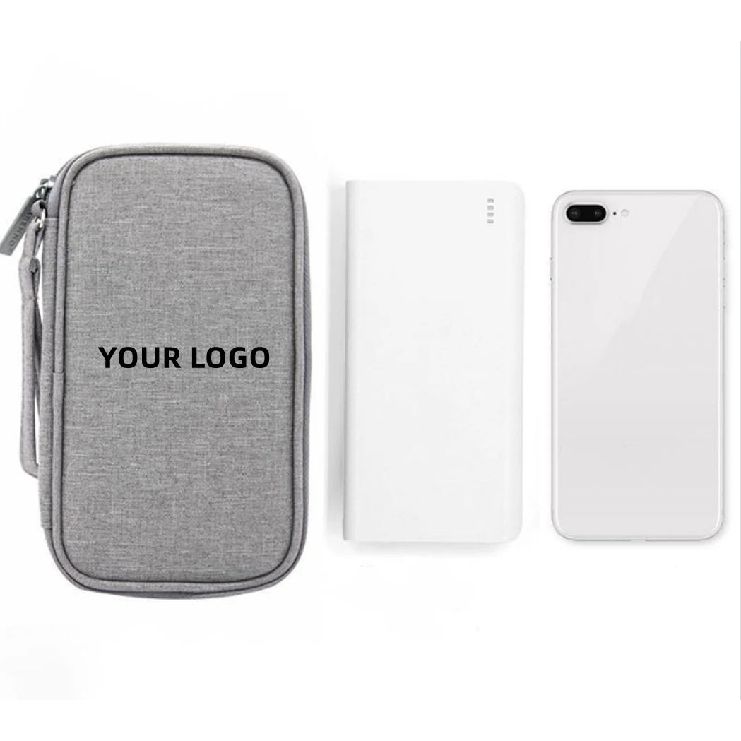 Charging treasure bag data cable storage bag power protection cover polyester storage bag 1