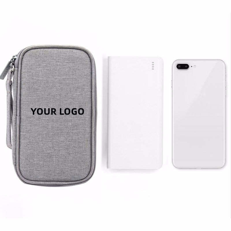 Charging treasure bag data cable storage bag power protection cover polyester storage bag