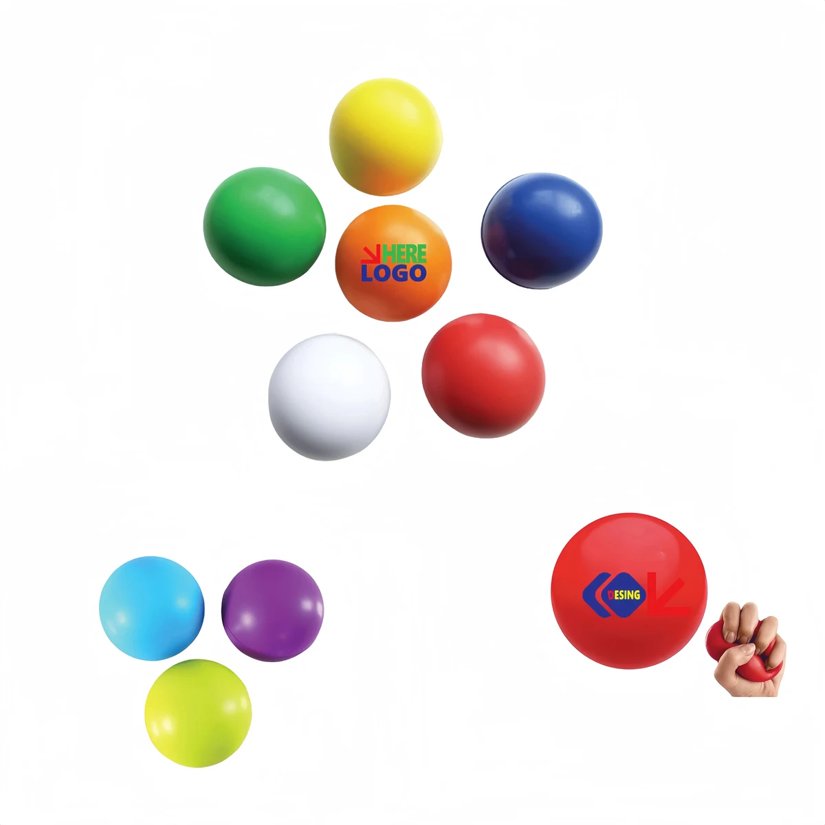 PU Foam Decompression Balls 1