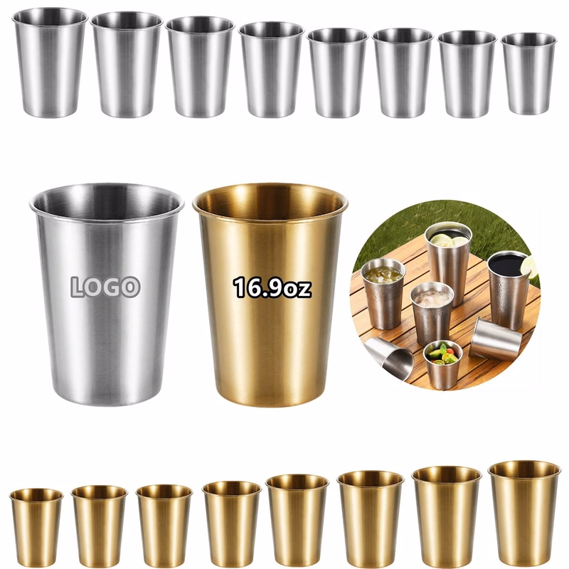 16.9 Oz 304 Stainless Steel Beer Cup