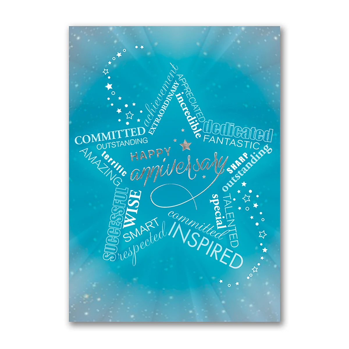 Happy Anniversary Star Card 1