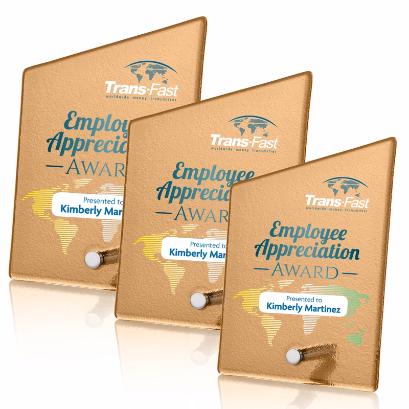 Atchison Russet Slant VividPrint™ Award - Silver