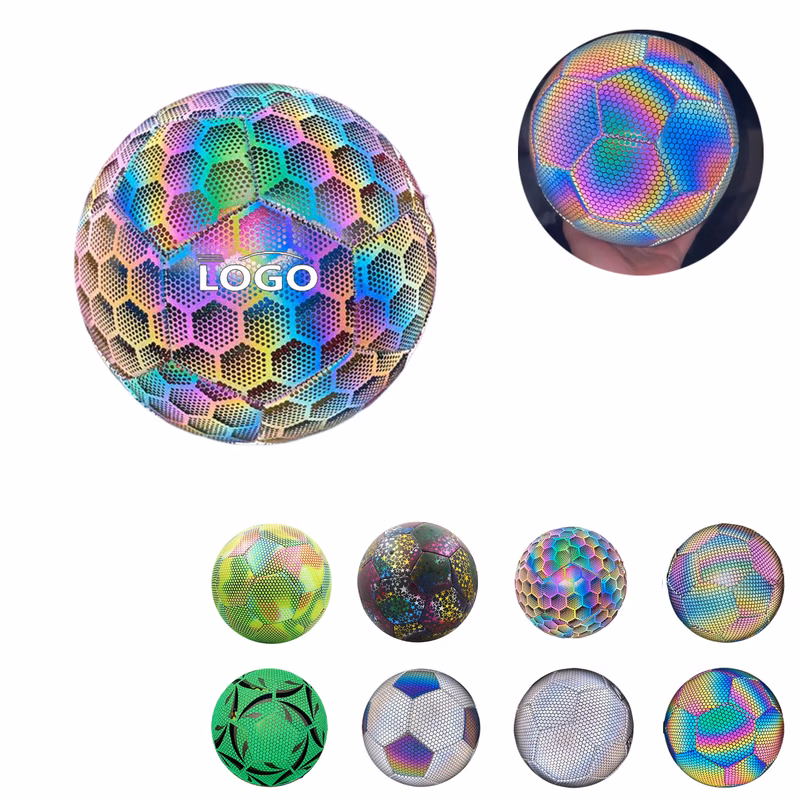 Reflective Glow Soccer Ball Size 5/4