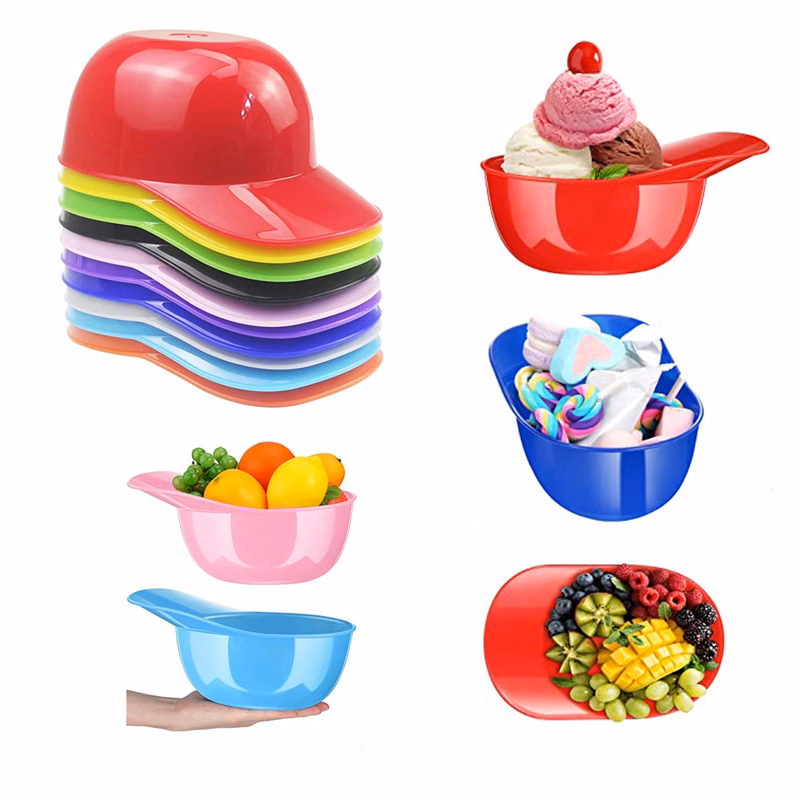 Baseball Helmet Ice Cream Bowl