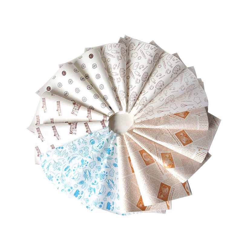 Oil-Resistant Disposable Food Wrap Paper