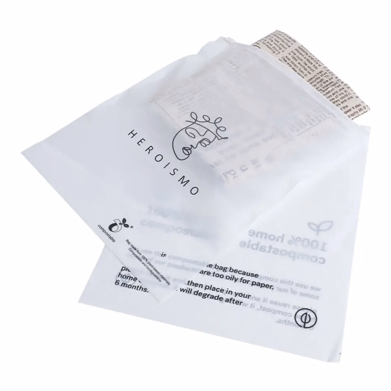 Custom Biodegradable Slider Zip Lock Eva/Pvc Frosted T-Shirt Packaging Zipper Plastic Bag