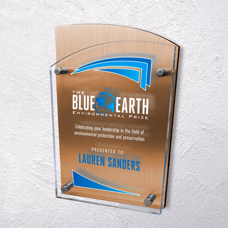 Fusion Bronze Plaque