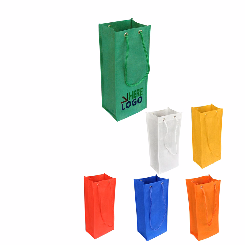 Wine Non Woven Tote Bags