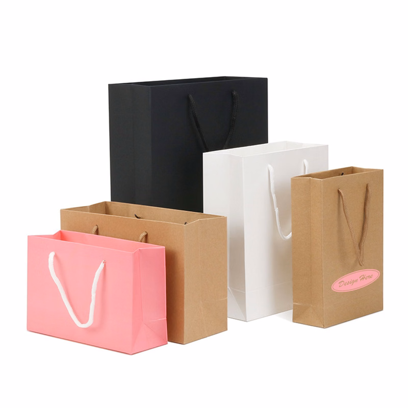 Sustainable Kraft Brown Paper Bags for Packaging