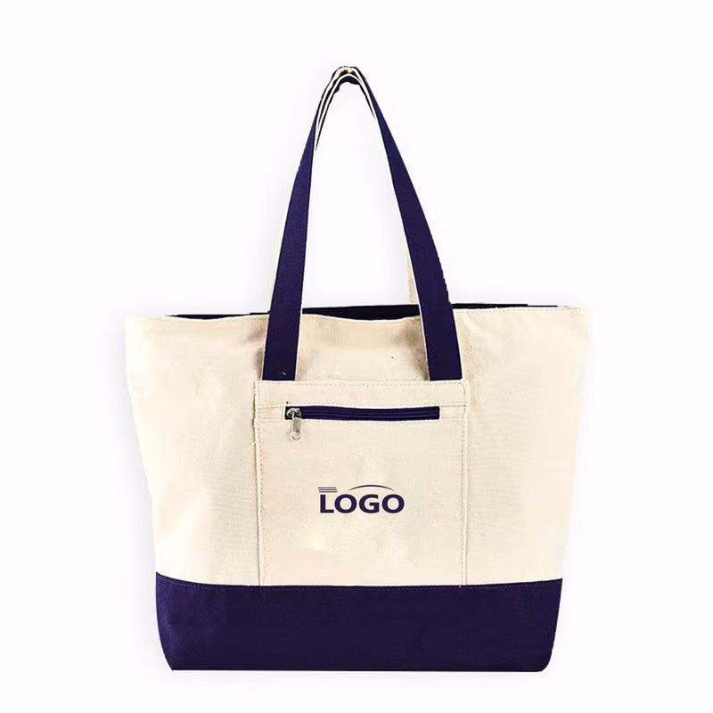 Custom Canvas Tote Bag, Durable Cotton Handle Bag, Personalized Logo Bag