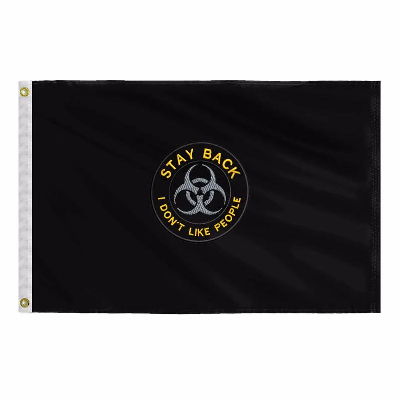 Embroidered Flag 2' x 3' Nylon