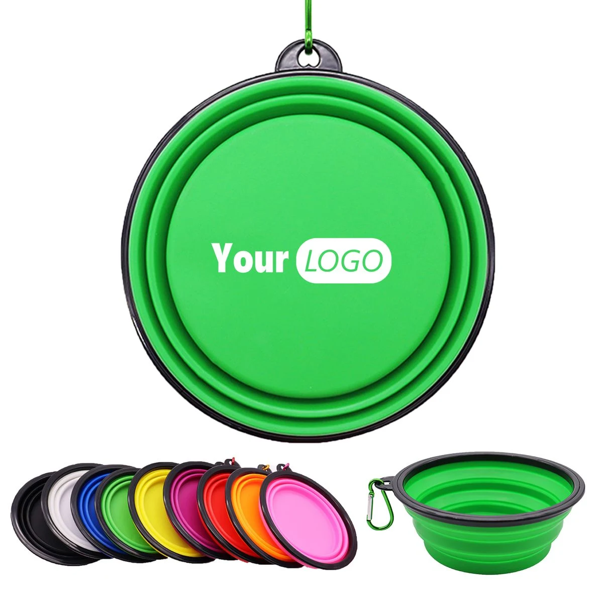 Portable Collapsible Silicone Pet Bowl 1