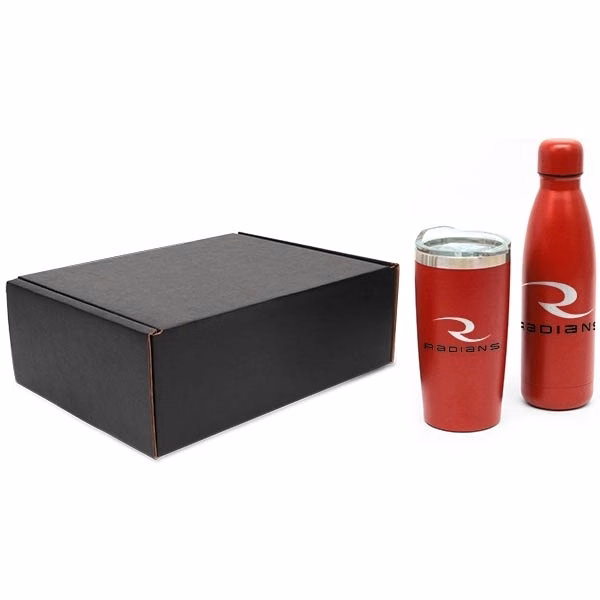 Stainless Steel 17oz. Tumbler & 22oz. Bottle Set