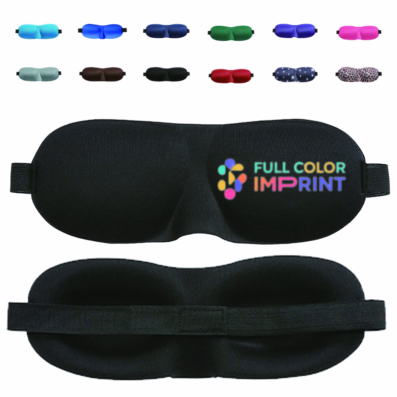 Full Color Soft Sleep Eye Mask MOQ50