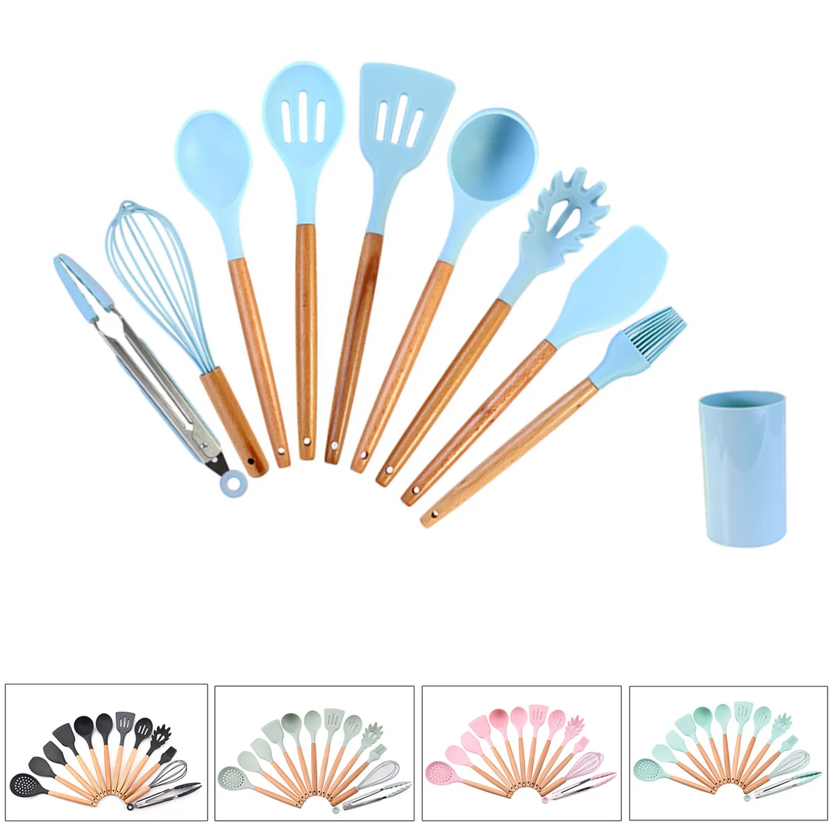 Silicone Cooking Utensils 1