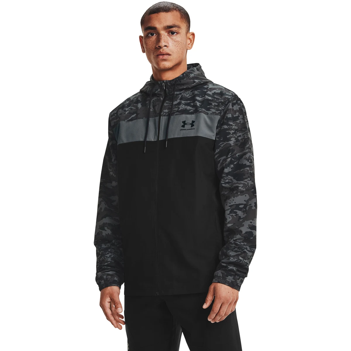 UA Sportstyle Camo Men's Windbreaker Jacket 1