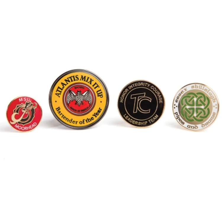 2" Hard Enamel Direct Lapel Pin 1