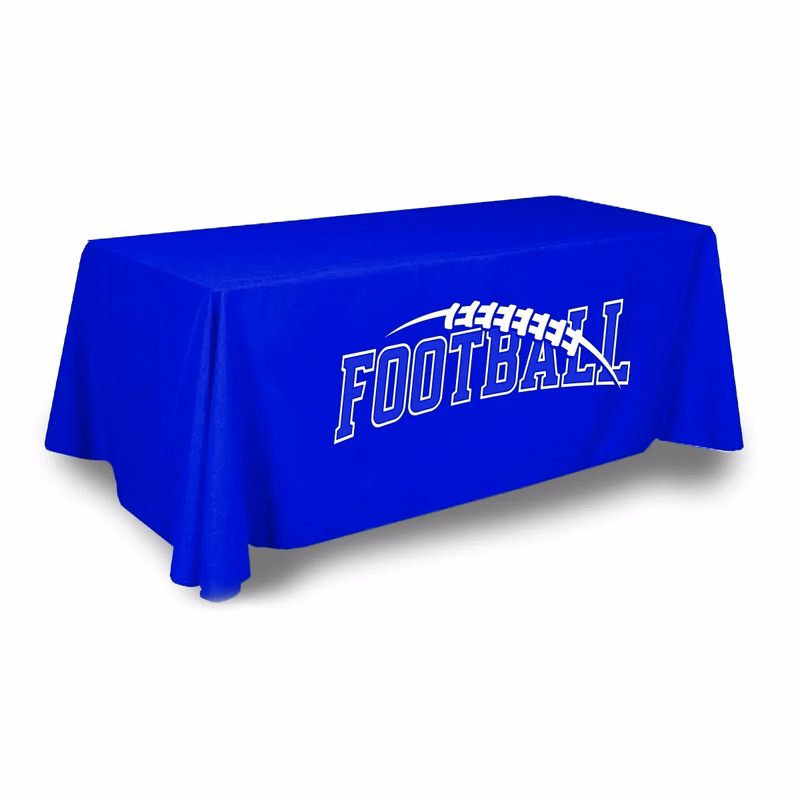 12' x 6.5' Custom Plastic Rectangular Table Cover