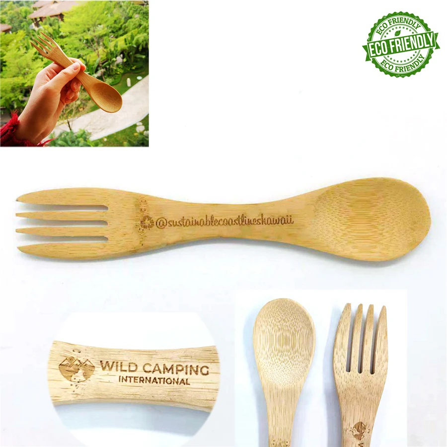 Eco-Friendly Bamboo Spork 1