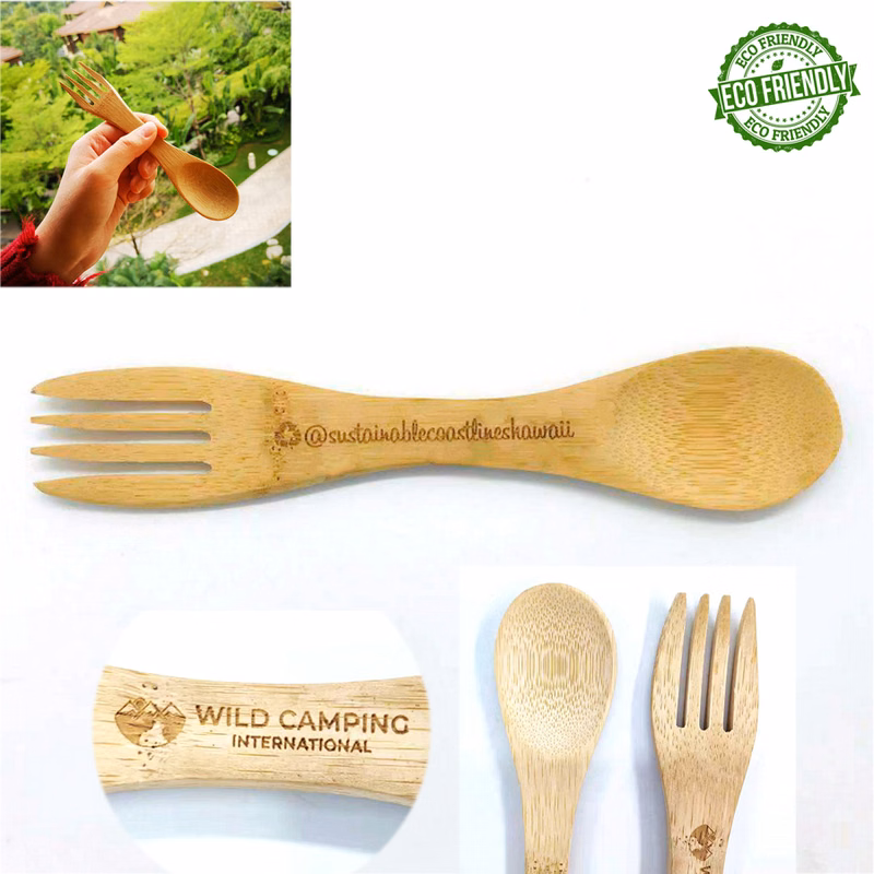 Eco-Friendly Bamboo Spork