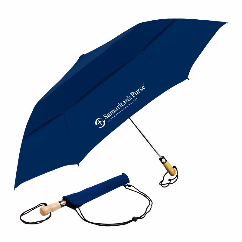The Vented Little Giant Folding Golf Umbrella