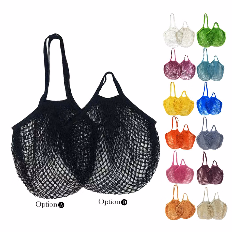 Organic Cotton Mesh Shopping Bag