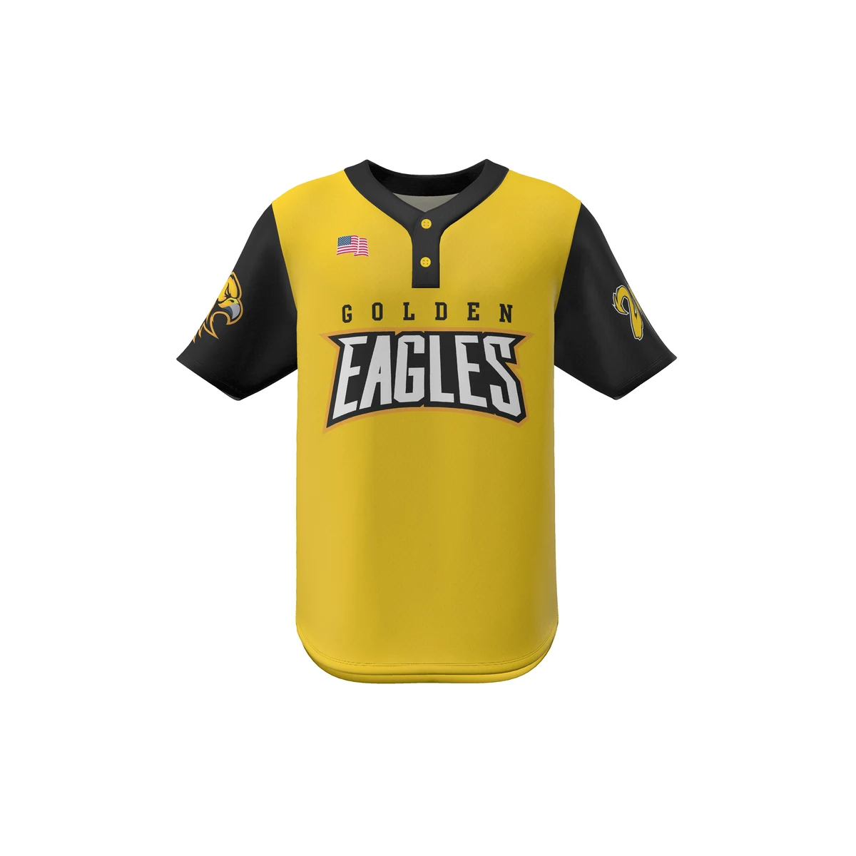 Phenom 2-Button Baseball Jersey 1