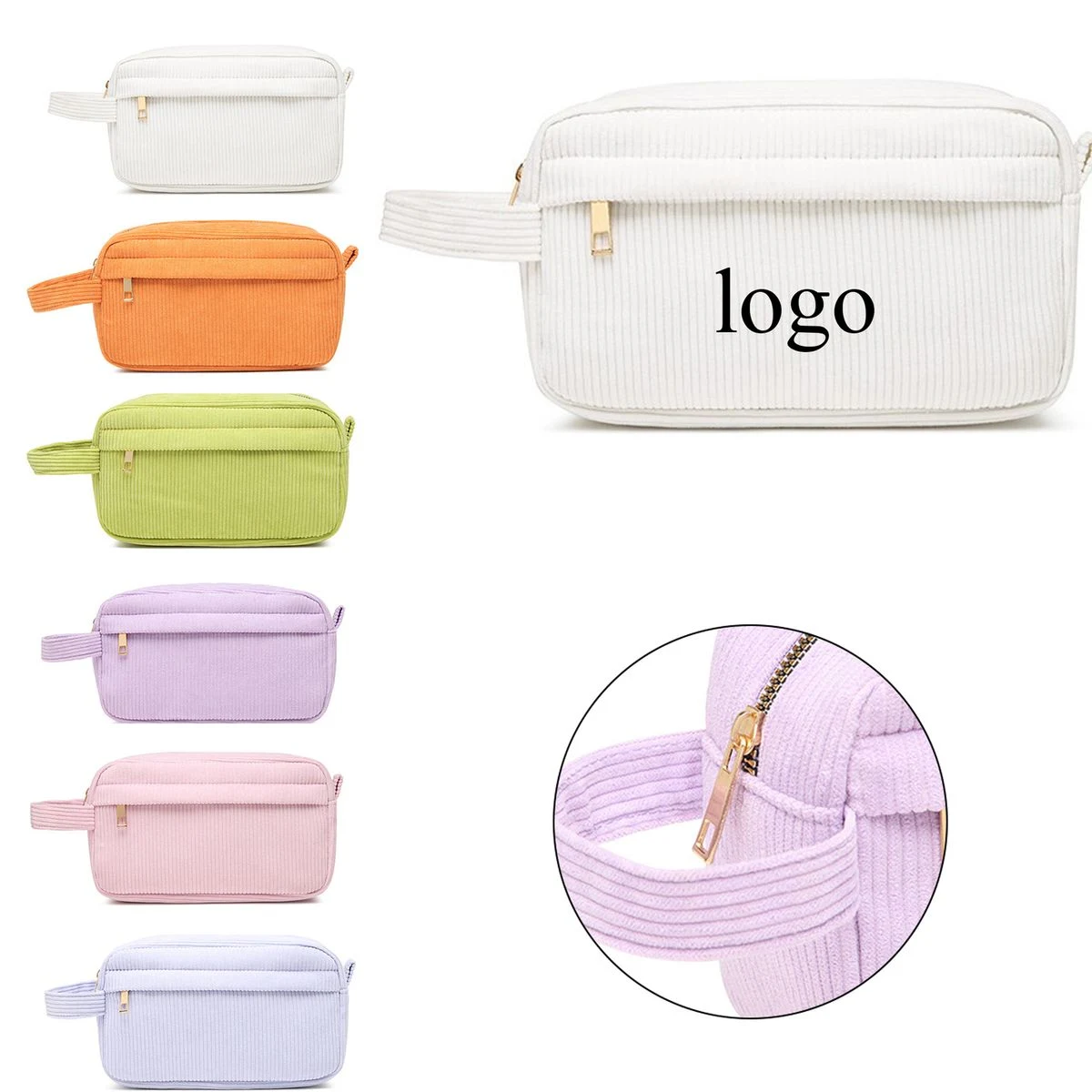 Corduroy Pencil Case & Multi-Purpose Pouch 1