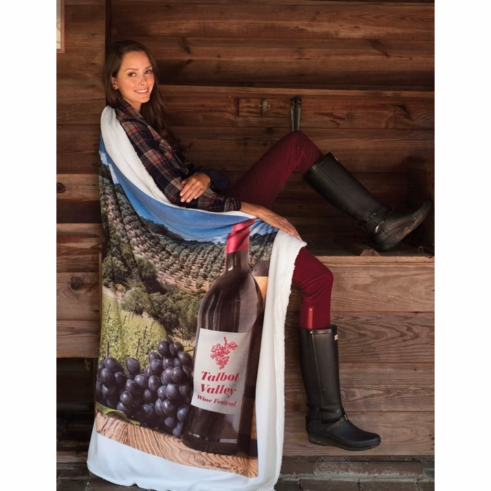 Cobblestone Mills Cambridge Classic Throw Blanket