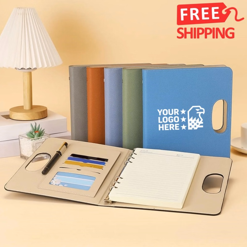 Portable Discbound Notebook Organizer